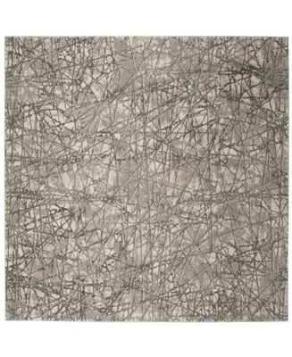 Safavieh Meadow MDW324 Beige and Gray 6'7" x 6'7" Square Area Rug