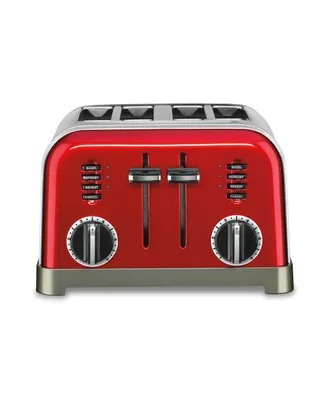 Cuisinart Cpt-180 Toaster, 4-Slice Classic Brushed Chrome