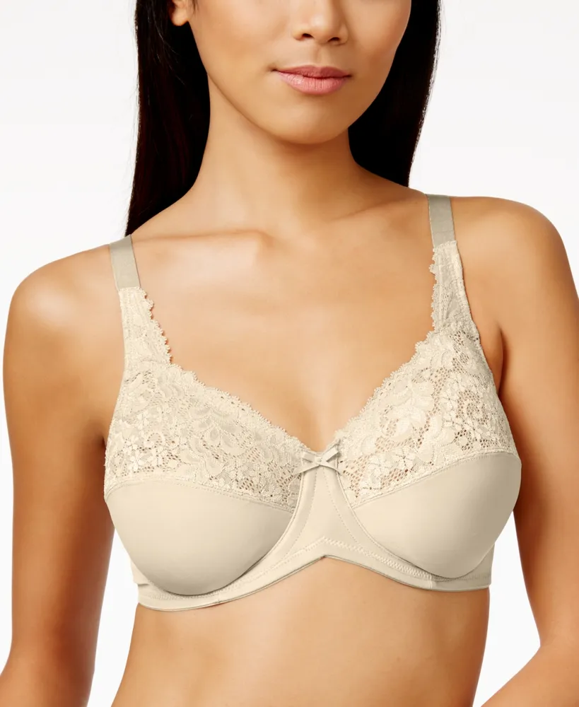 Lilyette by Bali Minimizer Comfort Lace Underwire Bra 428