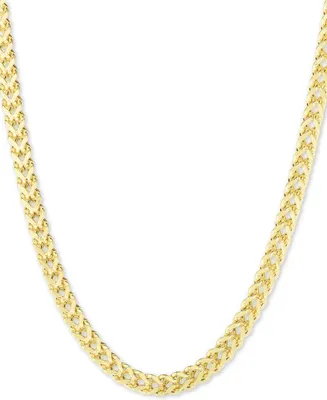 Franco Link 24" Chain Necklace (3.9mm) in 10k Gold