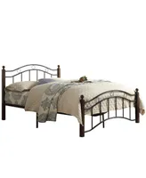 Aurora Metal Platform Bed, Full