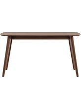 Larvik Mid-Century Danish Modern Tapered 59" Dining Table