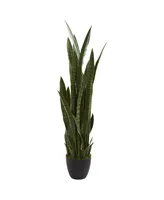 Nearly Natural 46" Sansevieria Artificial Plant