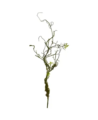 Nearly Natural 24" Moss Twig Vine Artificial Plant (Set of 6)