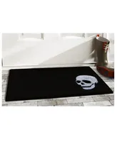 Home & More Skull Natural Coir/Vinyl Doormat