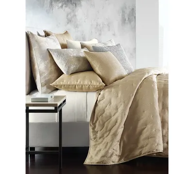 Hotel Collection Metallic Stone Coverlet, Full/Queen, Created for Macy's