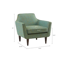 Deklin Accent Chair - Blue