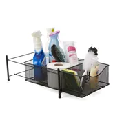 Mind Reader 3 Compartment Metal Mesh Storage Baskets Organizer, Home, Office, Kitchen, Bathroom