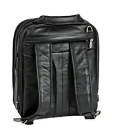 McKlein Lincoln Park, 15" Three-Way Backpack Laptop Briefcase