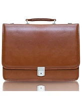 Mcklein Lexington Flapover Double Compartment Briefcase