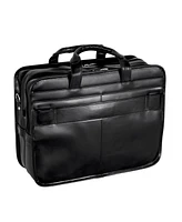 Mcklein Elston Checkpoint-Friendly Double Compartment Laptop Briefcase