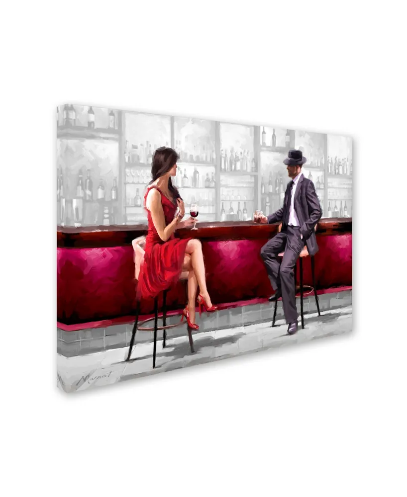 The Macneil Studio 'Meeting Version 2' Canvas Art - 32" x 24" x 2"