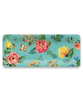 TarHong Garden Floral Melamine Rectangular Platter