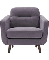 Elle Decor 24" Mid-Century Modern Chloe Armchair