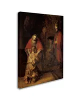 Rembrandt 'Return of the Prodigal Son' Canvas Art