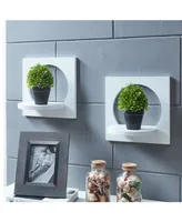 Danya B. Set of 2 Silhouette Shelves