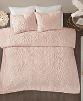 Madison Park Laetitia Medallion 3-Pc. Duvet Cover Set