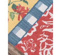 Summer Garden Think Of England Multi 8' x 10' Area Rug