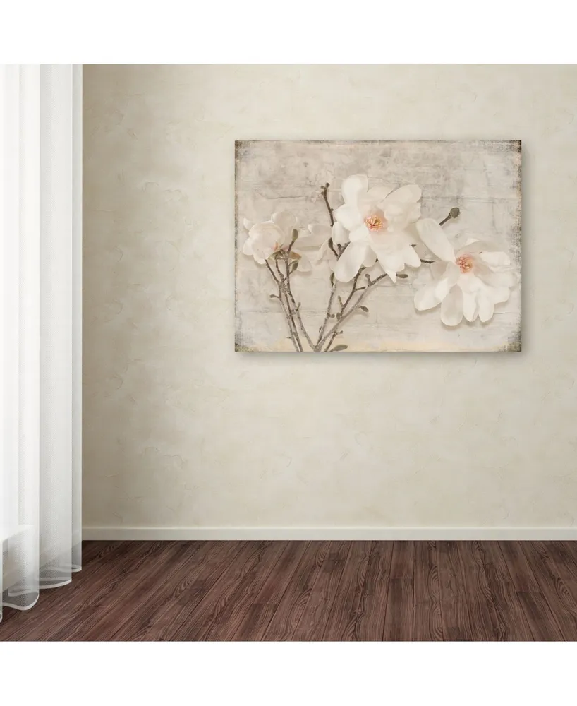 lightbox Journal 'Spring Magnolia' Canvas Art - 32" x 24" x 2"