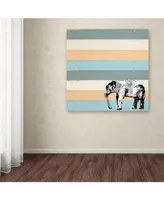 Tammy Kushnir 'Elephant' Canvas Art - 14" x 14" x 2"