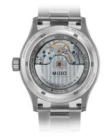 Mido Men's Swiss Automatic Multifort Chronometer Stainless Steel Bracelet Watch 42mm