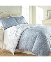 Southshore Fine Linens Winter Brush Reversible Down Alt Comforter Set