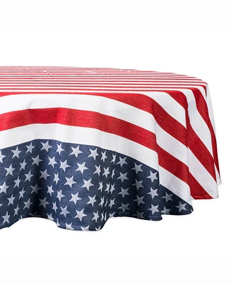 Stars and Stripes Table cloth 70" Round