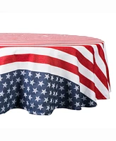 Stars and Stripes Table cloth 70" Round