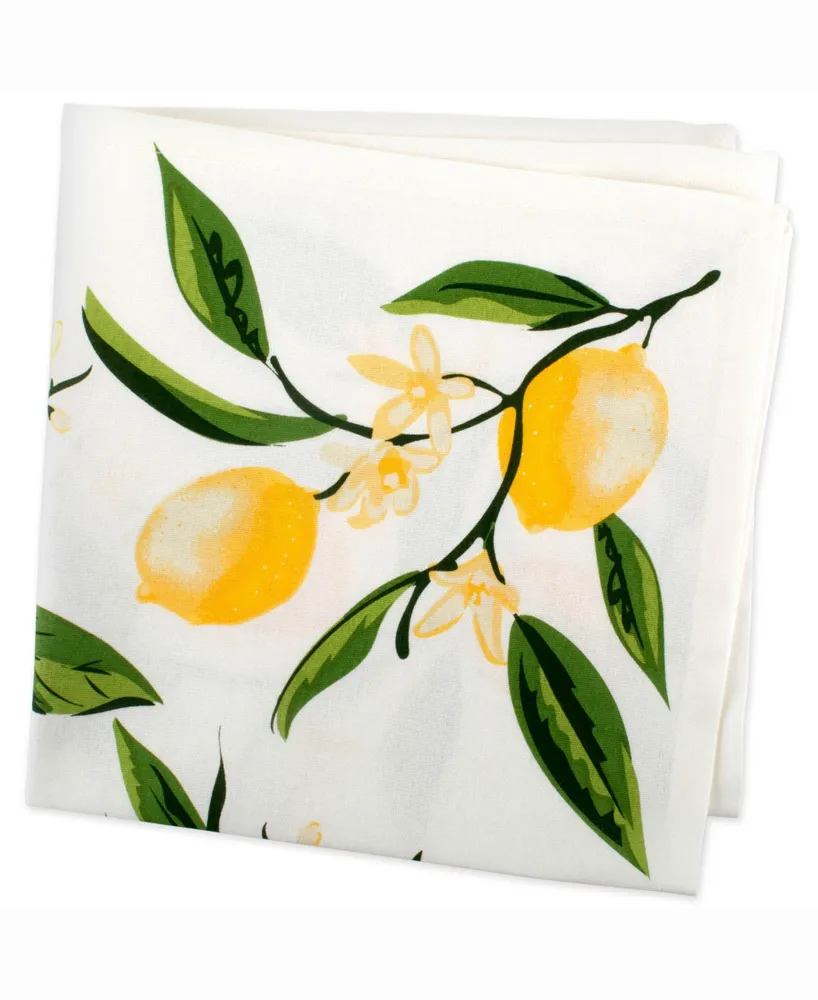 Lemon Bliss Print Napkin Set of 6