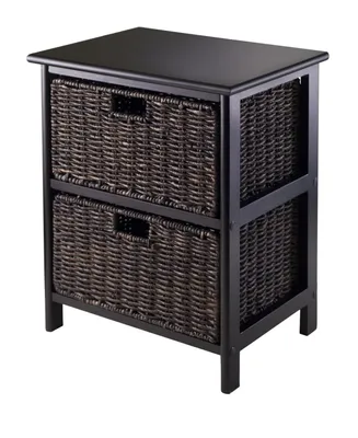 Winsome Omaha Storage Rack with Foldable Baskets