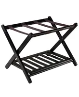 Winsome Reese Luggage Rack with Shelf