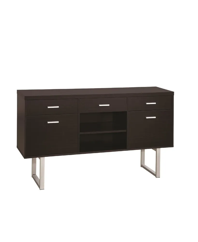 Easton Credenza with Metal Sled Legs