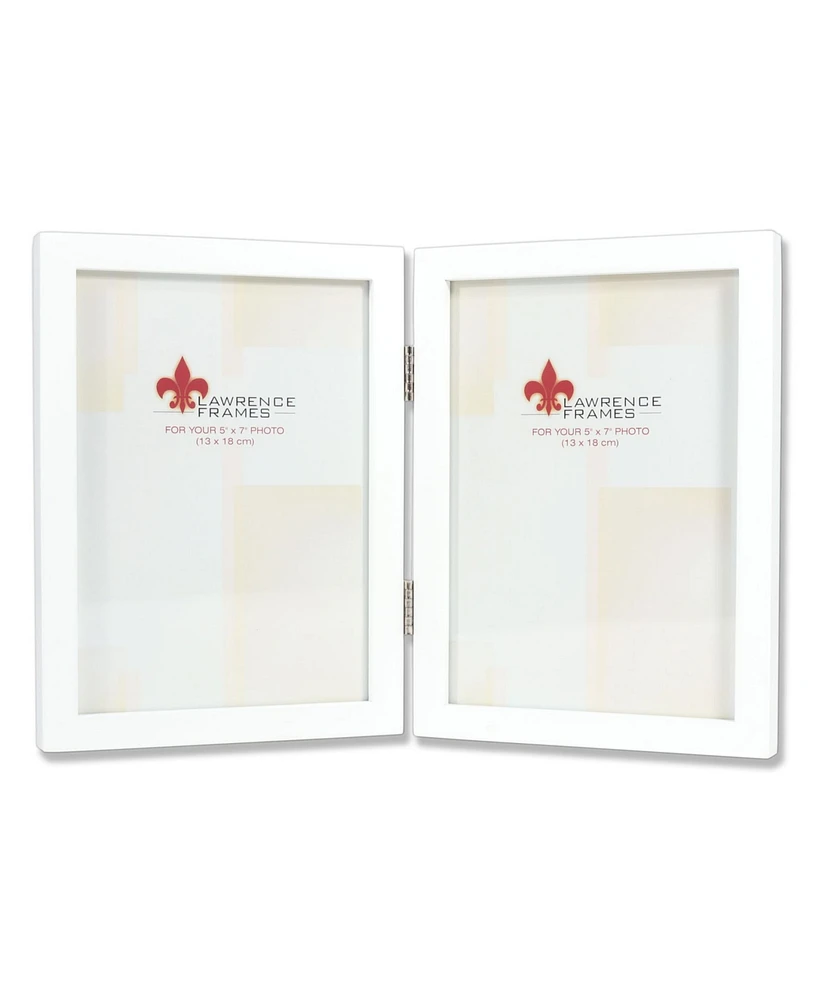 Lawrence Frames Hinged Double Wood Picture Frame - Gallery Collection