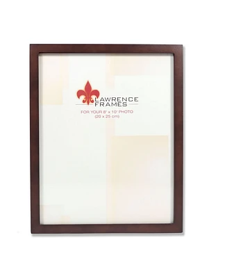 Lawrence Frames 755980 Espresso Wood Picture Frame - 8" x 10"
