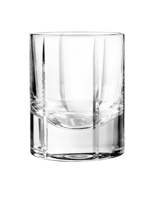 Qualia Glass Trend Double Old Fashioned Glasses, Set Of 4