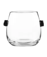 Qualia Glass Ebony Ice Bucket