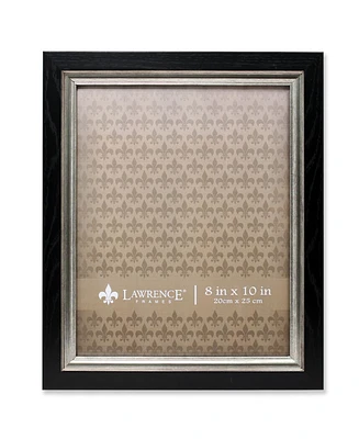 Lawrence Frames Black with Burnished Silver Inner - 8" x 10"