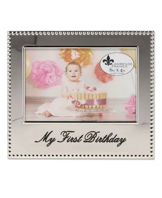 Lawrence Frames My First Birthday Picture Frame - 4" x 6"