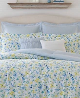 Laura Ashley Nora Reversible 6-Pc. Comforter Set, King