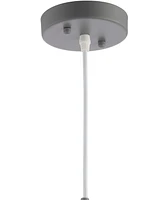 Jonathan Y Simon 12" Adjustable Led Pendant