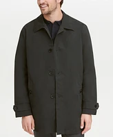 Cole Haan Men's Button-Front Water Resistant Rain Coat