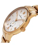 Alexander Watch A102B-04, Stainless Steel Rose Gold Tone Case on Stainless Steel Rose Gold Tone Bracelet