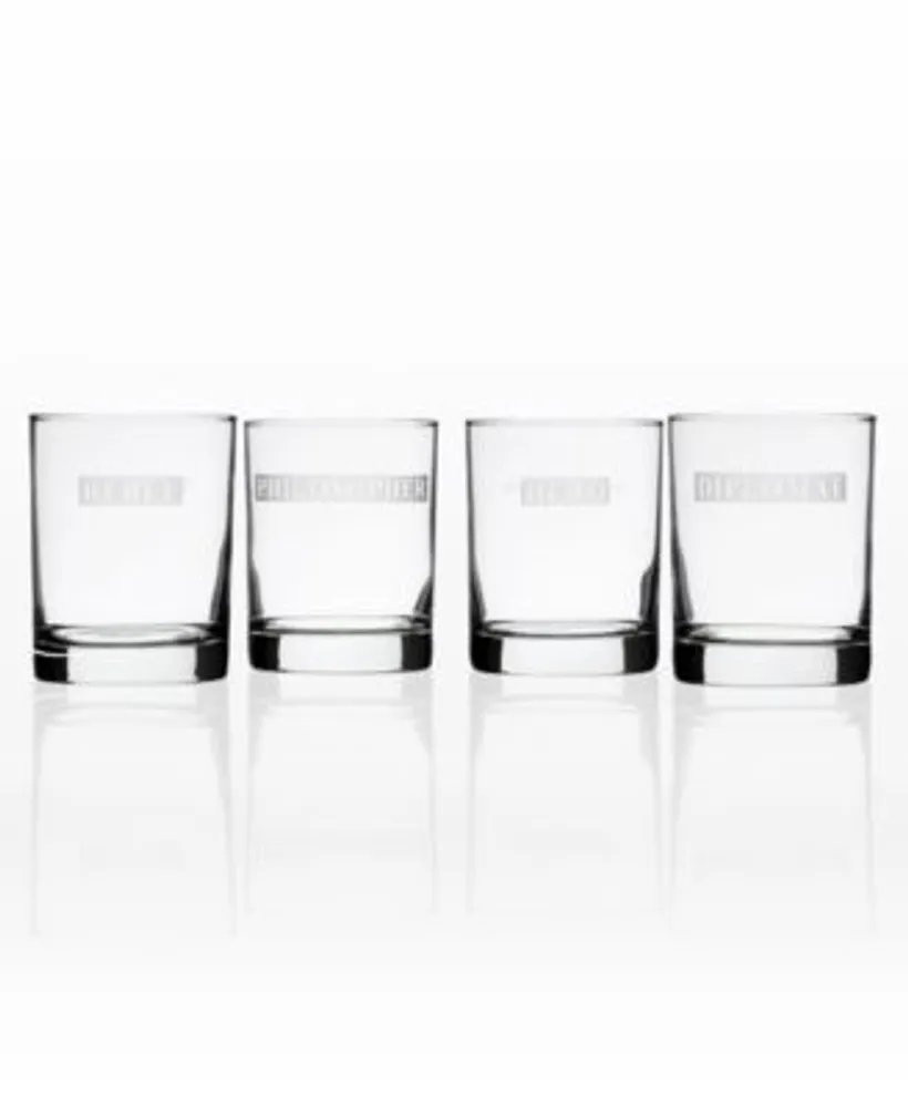 Rolf Glass Heron Set Of 4 Glasses Collection