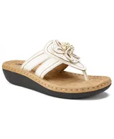 Cliffs by White Mountain Carnation Comfort Thong Sandals