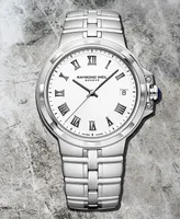 Raymond Weil Men's Swiss Parsifal Stainless Steel Bracelet Watch 41mm