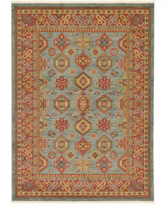 Bayshore Home Harik Har4 Light Blue 8' x 11' Area Rug