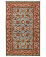 Bayshore Home Harik Har4 Light Blue 5' x 8' Area Rug