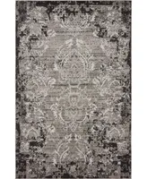 Bayshore Home Outdoor Pashio Pas4 Light Gray 5' x 8' Area Rug