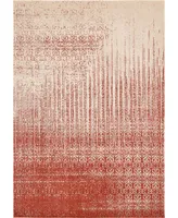 Bayshore Home Lyon Lyo2 Red 8' x 11' 4" Area Rug