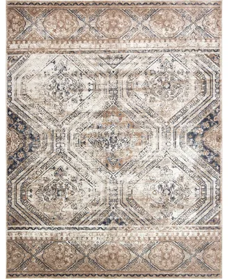 Bayshore Home Odette Ode5 Navy Blue 8' x 10' Area Rug